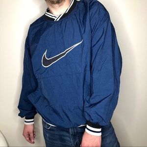 Vintage NIKE V-Neck Windbreaker